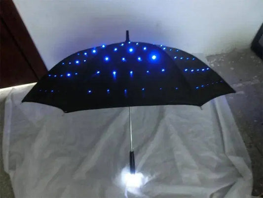 LED Flashlight Umbrella, Luminous Decorative Photography Umbrella, Stage Performance Decor, Lighted Umbrella SS69