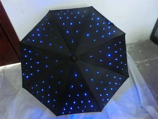 LED Flashlight Umbrella, Luminous Decorative Photography Umbrella, Stage Performance Decor, Lighted Umbrella SS69