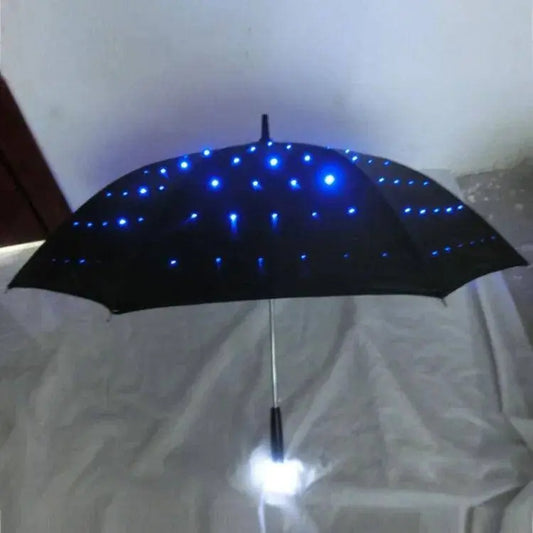 LED Flashlight Umbrella, Luminous Decorative Photography Umbrella, Stage Performance Decor, Lighted Umbrella SS69