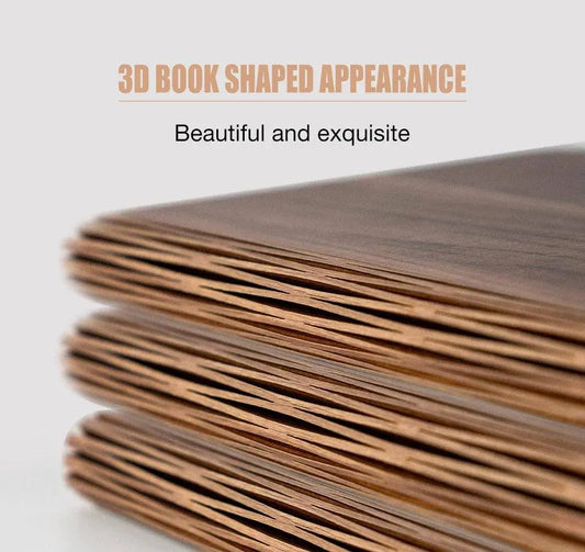 LED Wooden Book Lamp Children Reading light USB Bedside Table Lamp 3 Color Bedroom Art Decor Night Light for Kids Birthday Gift SS69