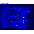 LED Yarn Silk Cloth Lace Decorative Umbrella Beach Parasol Princess Chinese Japan Umbrella Drama Craft Umbrella Cosplay - SS69