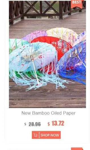 LED Yarn Silk Cloth Lace Decorative Umbrella Beach Parasol Princess Chinese Japan Umbrella Drama Craft Umbrella Cosplay SS69