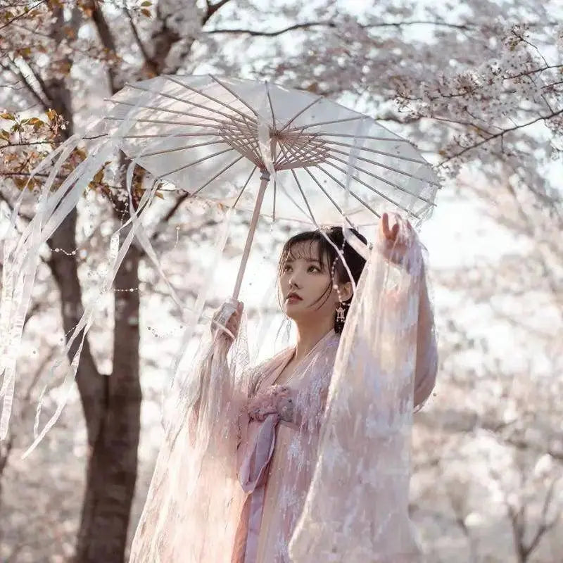 LED Yarn Silk Cloth Lace Decorative Umbrella Beach Parasol Princess Chinese Japan Umbrella Drama Craft Umbrella Cosplay SS69