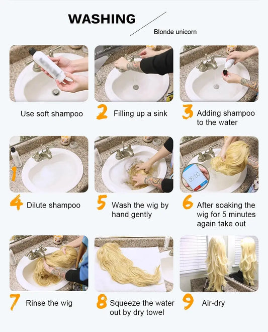 Light Pink Long Wavy Cosplay Synthetic Hair Wigs with Bangs for White Women Afro Lolita Water Wave Halloween Heat Reisitant Wig SS69