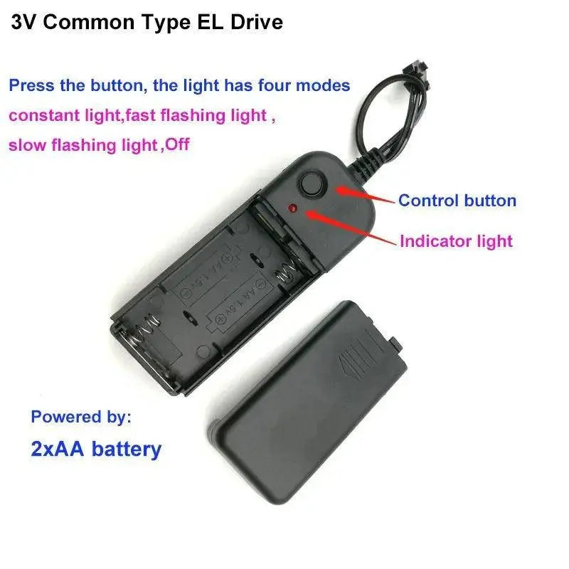 Light Up Led Steampunk Glasses Neon Music Concert Fluorescent Party Christmas Gifts Glowing Wire Gothic Round Frame Glasses SS69