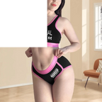Littleforbig Cotton Camisole and Panties Sports Loungewear | Waifu Material - SS69