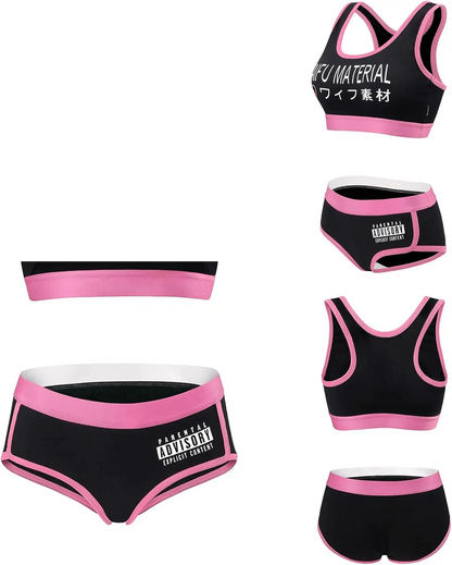 Littleforbig Cotton Camisole and Panties Sports Loungewear | Waifu Material - SS69