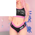 Littleforbig Cotton Camisole and Panties Sports Loungewear | Waifu Material - SS69