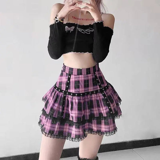 Lolita Cake Mini Skirts Gothic Japanese Harajuku Girls - SS69