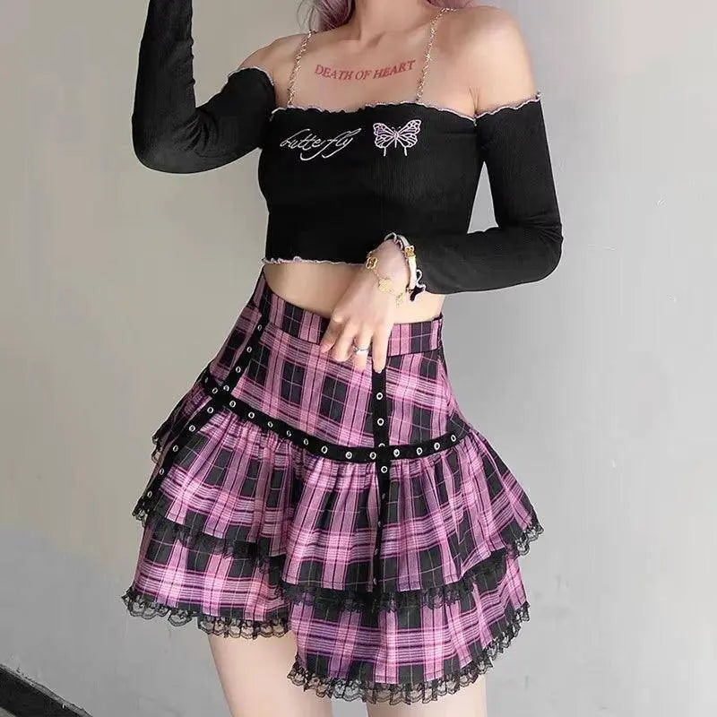 Lolita Cake Mini Skirts Gothic Japanese Harajuku Girls - SS69