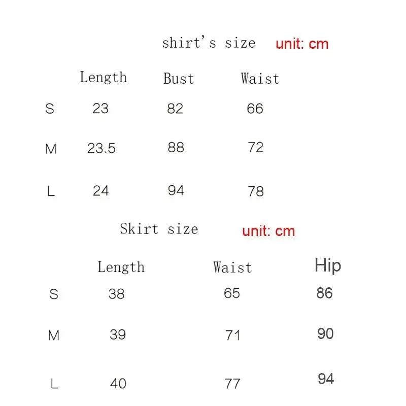 Lolita Girls Sweet Tank Top And Skirt 2-piece set High Waist Ruffles Bow Pleated Skirt Harajuku Cute Cake Mini Skirts - SS69