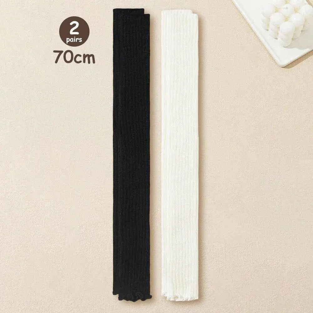Lolita Leg Warmers Women Long Socks Knitted Warm Foot Cover White Arm Warmer Ladies Autumn Winter Crochet Socks Boot Cuffs SS69 23.69 2 Pairs 11 / One Size
