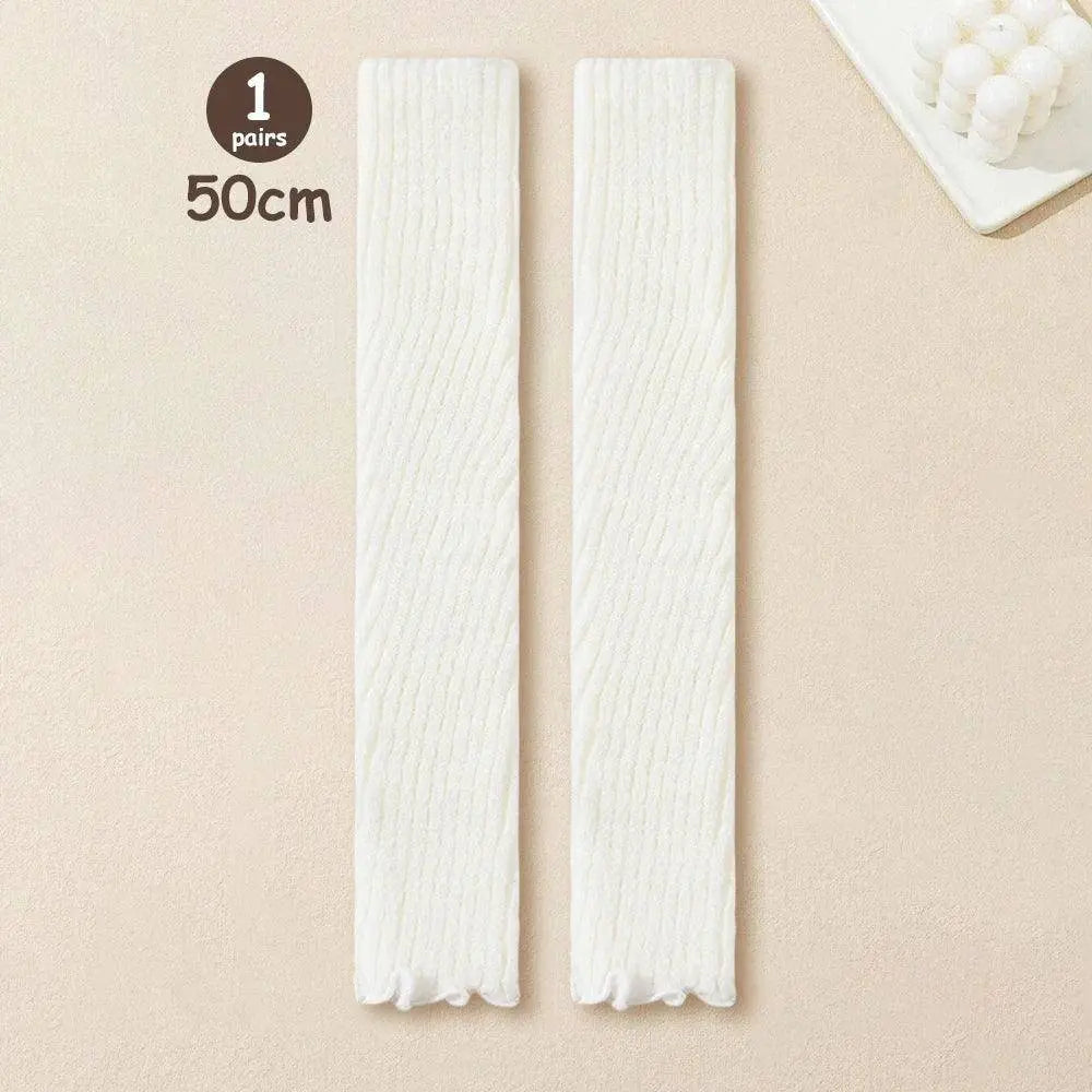 Lolita Leg Warmers Women Long Socks Knitted Warm Foot Cover White Arm Warmer Ladies Autumn Winter Crochet Socks Boot Cuffs SS69 14.69 1 Pair 1 / One Size