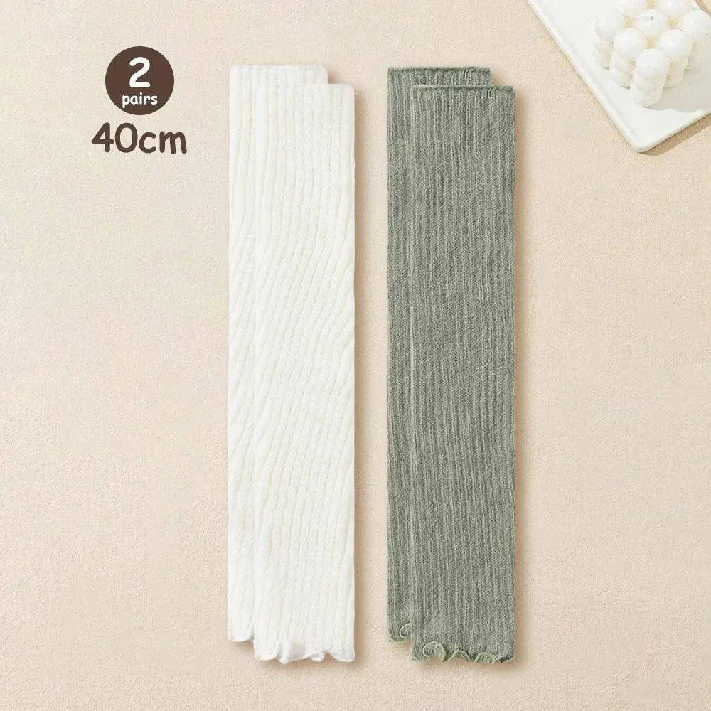 Lolita Leg Warmers Women Long Socks Knitted Warm Foot Cover White Arm Warmer Ladies Autumn Winter Crochet Socks Boot Cuffs SS69 19.69 2 Pairs 4 / One Size