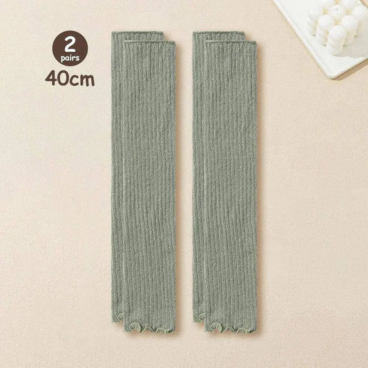 Lolita Leg Warmers Women Long Socks Knitted Warm Foot Cover White Arm Warmer Ladies Autumn Winter Crochet Socks Boot Cuffs SS69 20.69 2 Pairs 10 / One Size