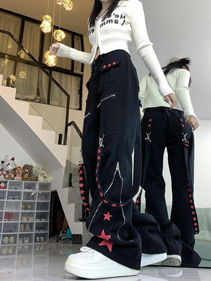 Loose Straight Leg Jeans, Casual Versatile Denim Pants For Women, Women's Clothing & Denim SS69