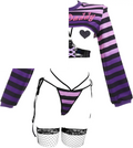MEOWCOS  Set Bikini Short Tops Panty with Stockings - SS69
