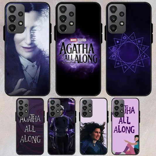 MINISO Agatha All Along TV Phone Case For Samsung Galaxy S22 S23 S24 - SS69
