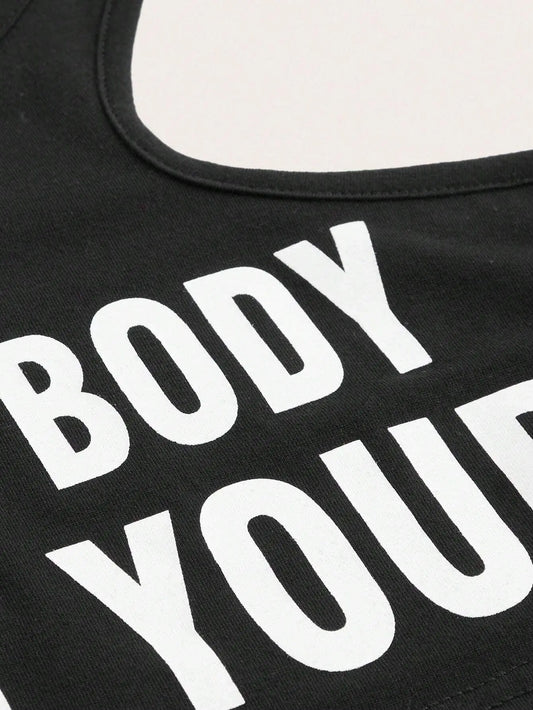 My Body, Not Yours Slogan & Graphic Design | Tank Top - SS69