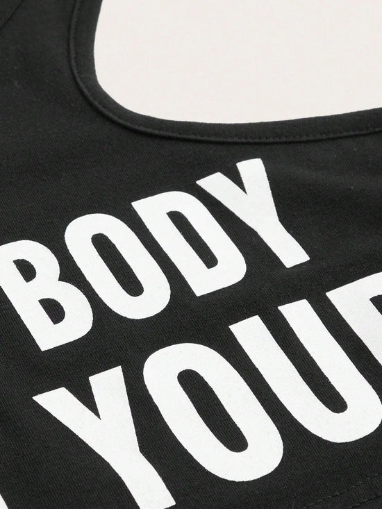 My Body, Not Yours Slogan & Graphic Design | Tank Top - SS69