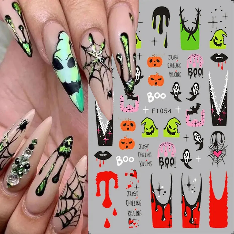 Nail Stickers Gothic Design SS69
