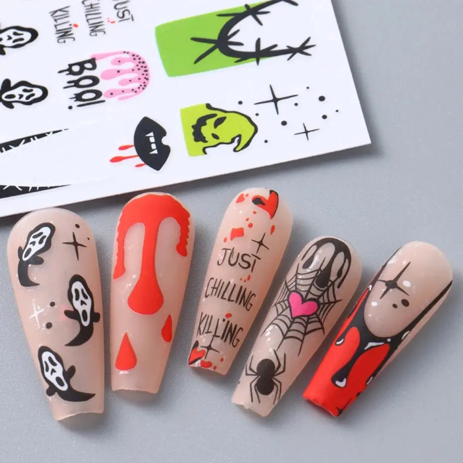 Nail Stickers Gothic Design SS69