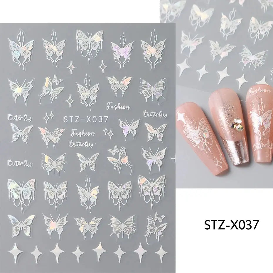 Nail Stickers Gothic Design SS69 4.69 STZ-X037