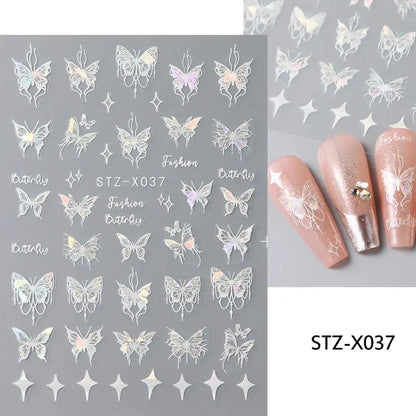Nail Stickers Gothic Design SS69 4.69 STZ-X037