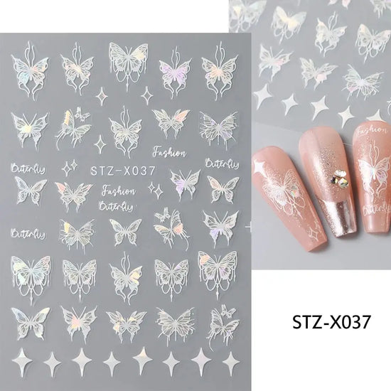 Nail Stickers Gothic Design SS69 4.69 STZ-X037