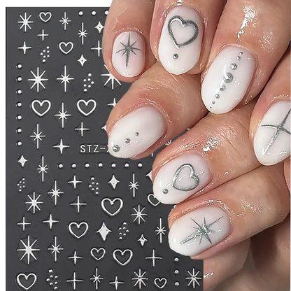 Nail Stickers Gothic Design SS69 5.69 STZ-X029