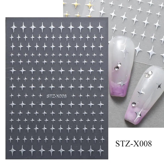Nail Stickers Gothic Design SS69 5.69 STZ-X008