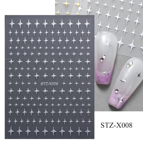 Nail Stickers Gothic Design SS69 5.69 STZ-X008