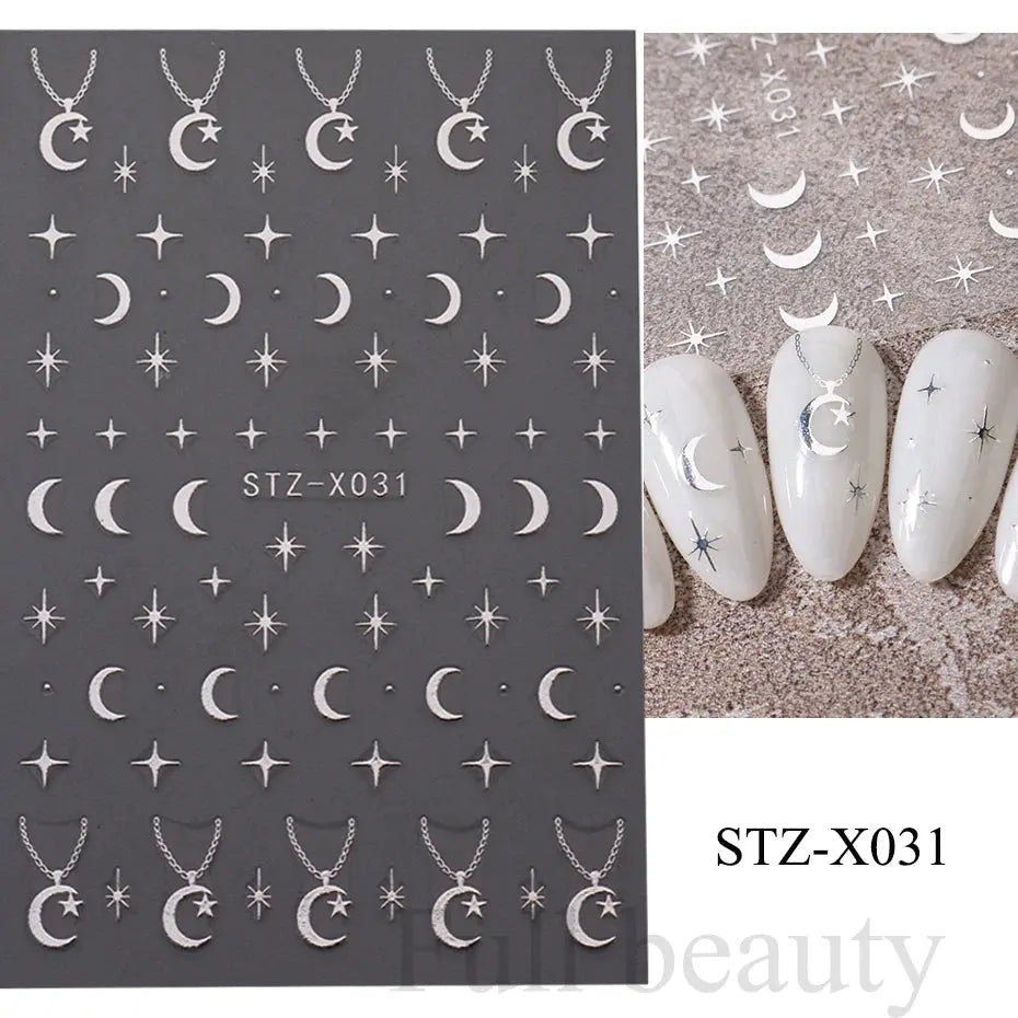 Nail Stickers Gothic Design SS69 6.69 STZ-X031