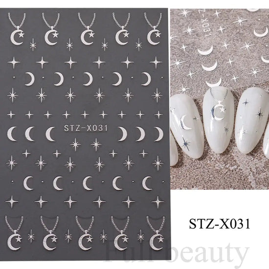 Nail Stickers Gothic Design SS69 6.69 STZ-X031