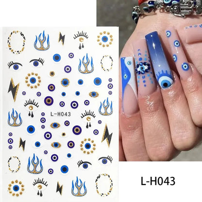 Nail Stickers Gothic Design SS69 7.69 L-H043