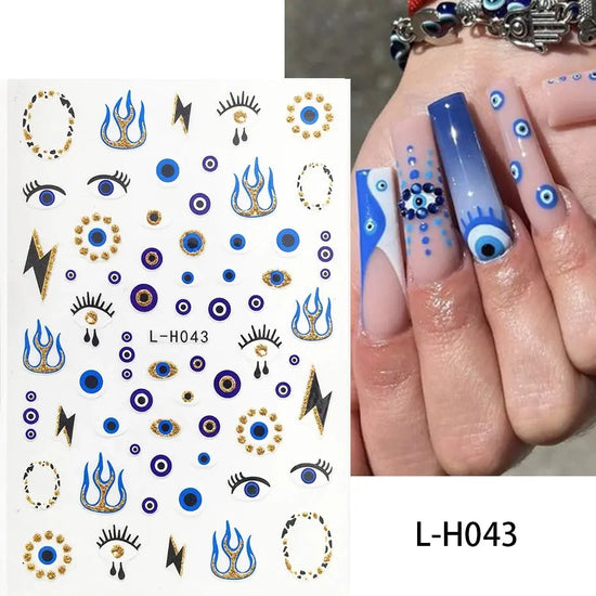 Nail Stickers Gothic Design SS69 7.69 L-H043