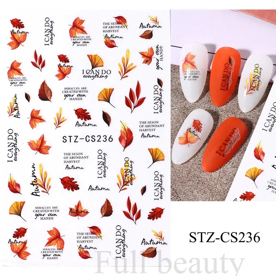 Nail Stickers Gothic Design SS69 6.69 STZ-CS236