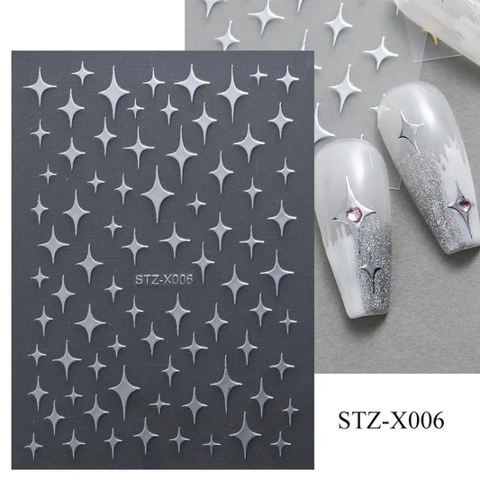 Nail Stickers Gothic Design SS69 6.69 STZ-X006