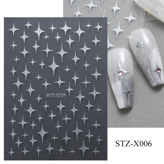 Nail Stickers Gothic Design SS69 6.69 STZ-X006
