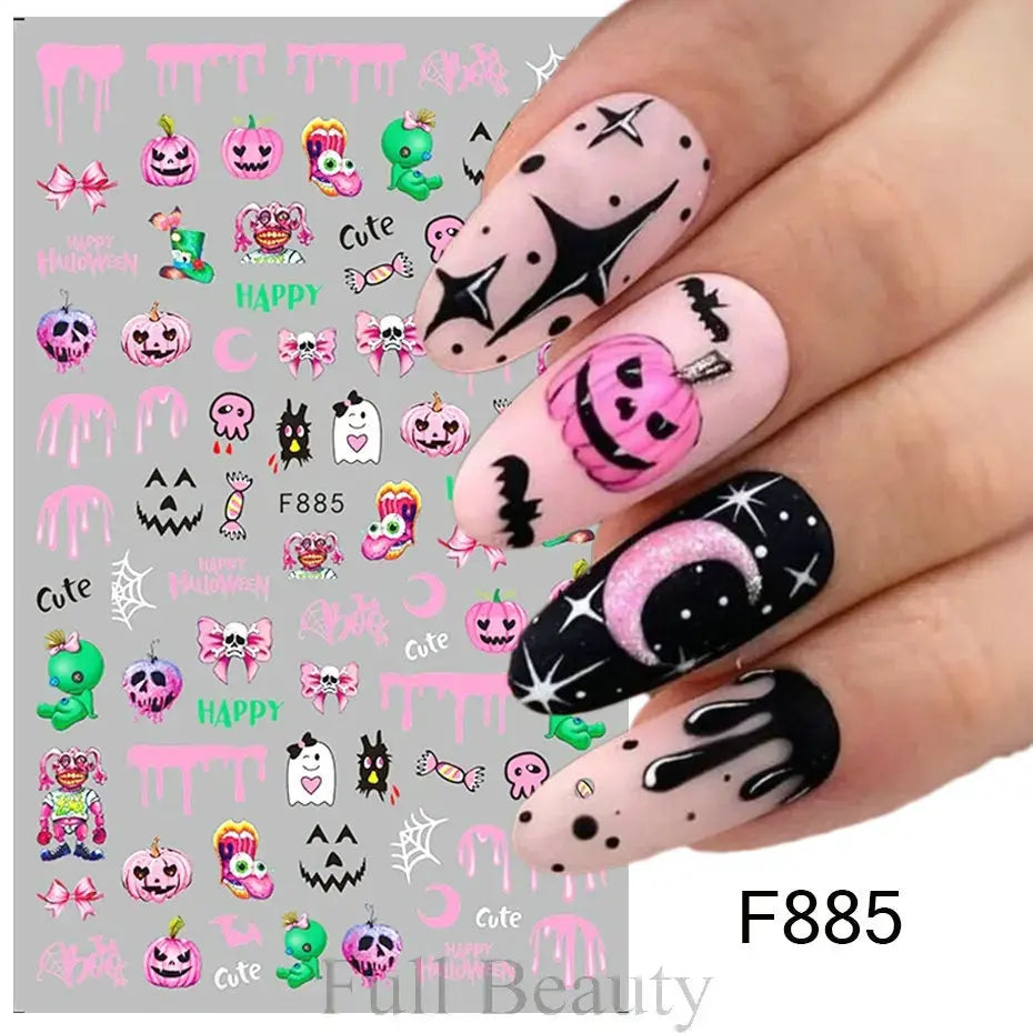 Nail Stickers Gothic Design SS69 7.69 F885