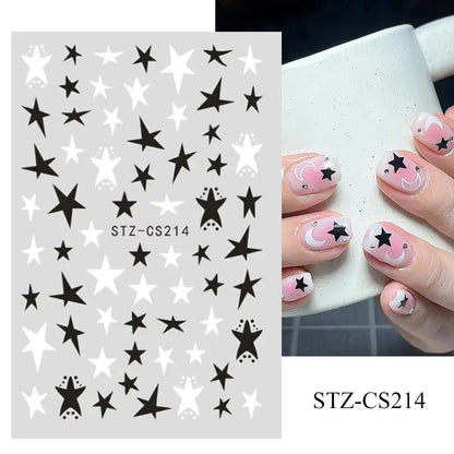 Nail Stickers Gothic Design SS69 6.69 STZ-CS214