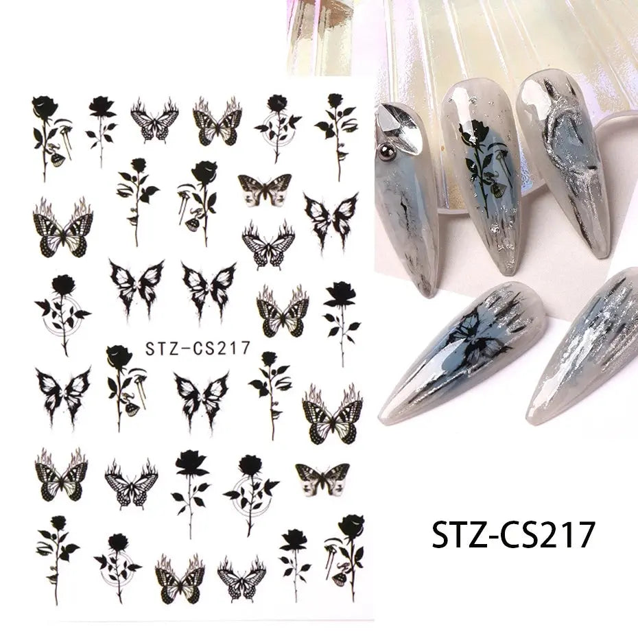 Nail Stickers Gothic Design SS69 6.69 STZ-CS217