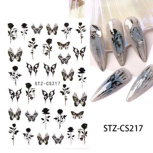 Nail Stickers Gothic Design SS69 6.69 STZ-CS217