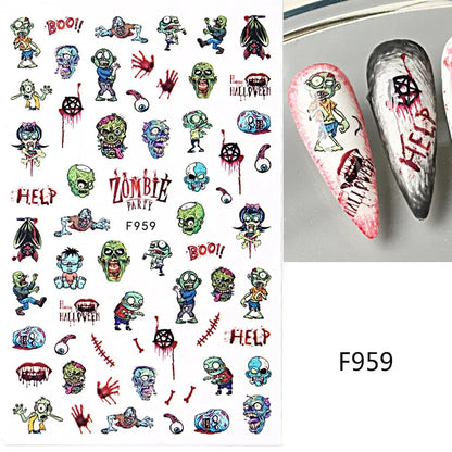 Nail Stickers Gothic Design SS69 7.69 F959