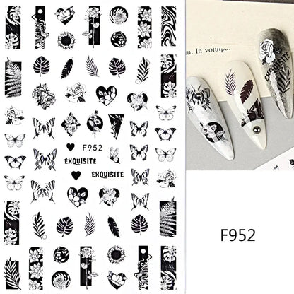 Nail Stickers Gothic Design SS69