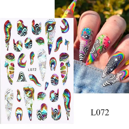 Nail Stickers Gothic Design SS69 7.69 L072