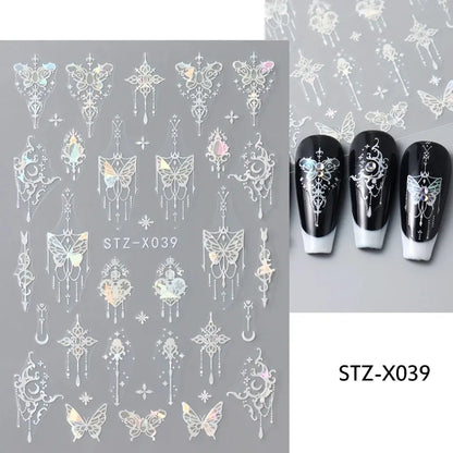 Nail Stickers Gothic Design SS69 5.69 STZ-X039