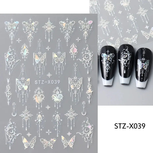Nail Stickers Gothic Design SS69 5.69 STZ-X039