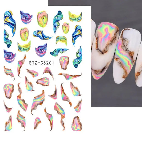 Nail Stickers Gothic Design SS69 6.69 STZ-CS201