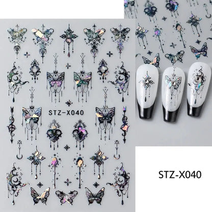 Nail Stickers Gothic Design SS69 6.69 STZ-X040